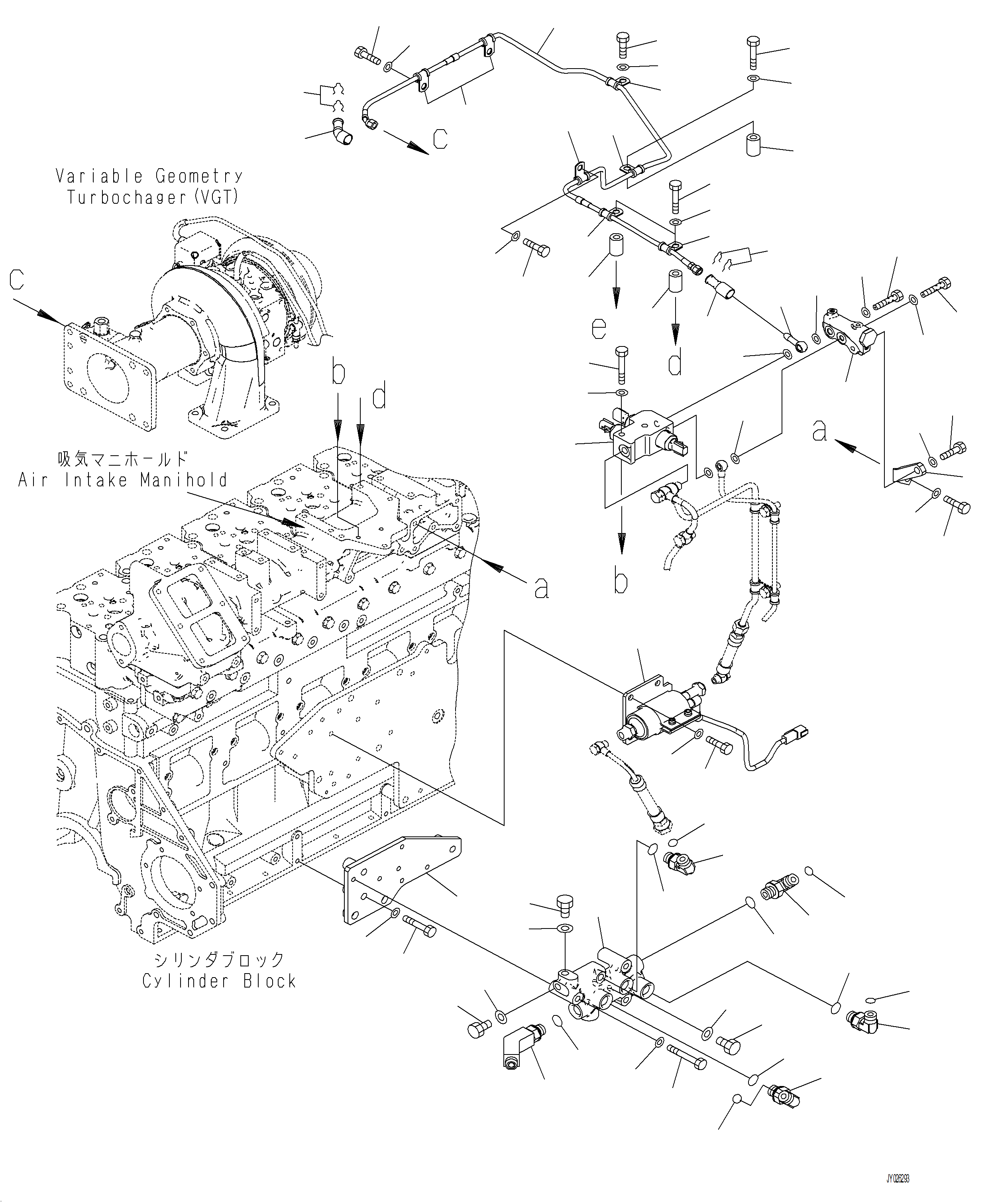 Wheel Loaders Komatsu / WA480-8 SN A48001-UP(WA480-8) / A4110-001002 FUEL FILTER PRIMING PUMP(A-136 : A4110-001002)