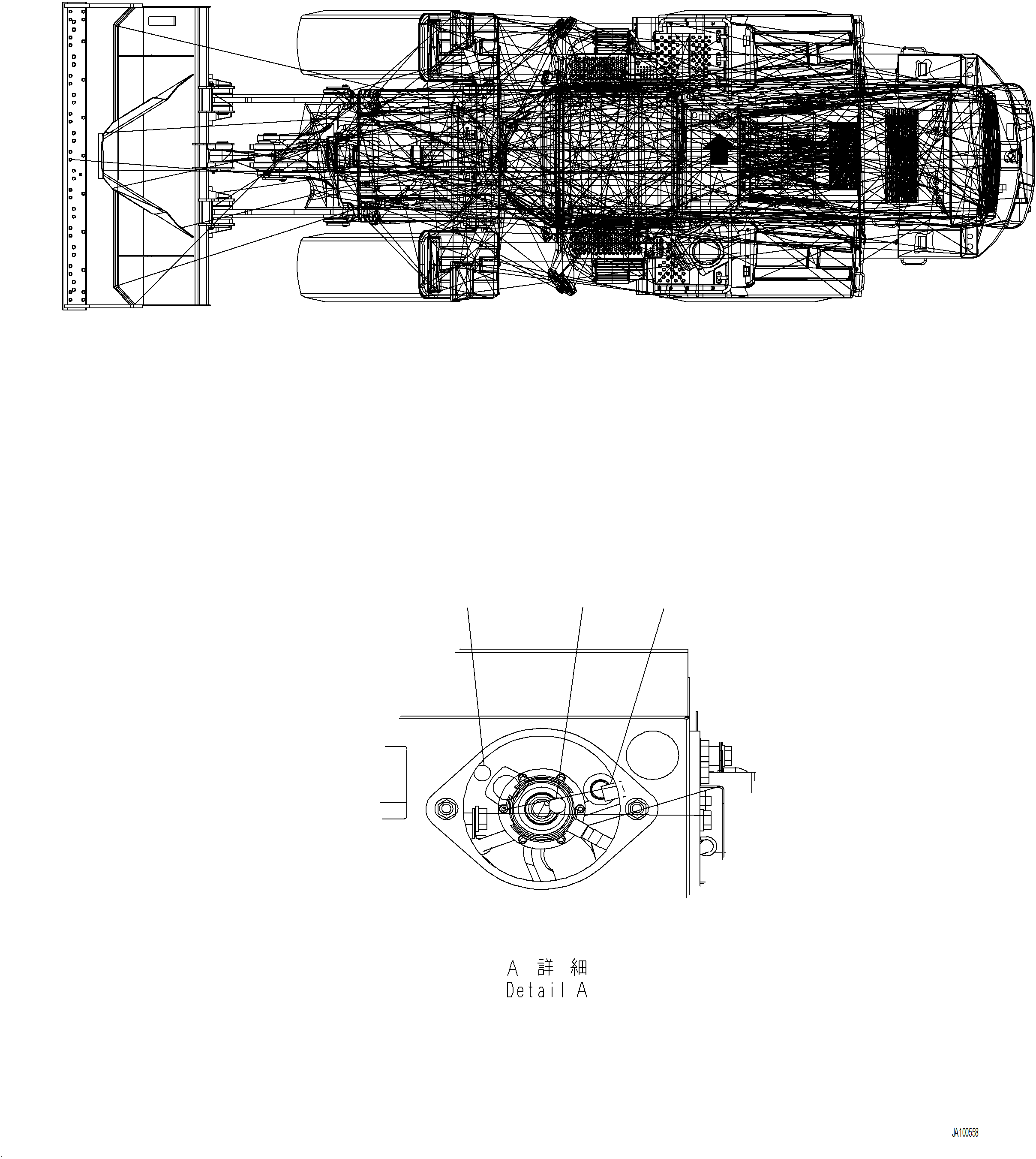 Wheel Loaders Komatsu / WA480-8 SN A48001-UP(WA480-8) / U0100-002004 DECAL HYDRAULIC TANK(U-010 : U0100-002004)