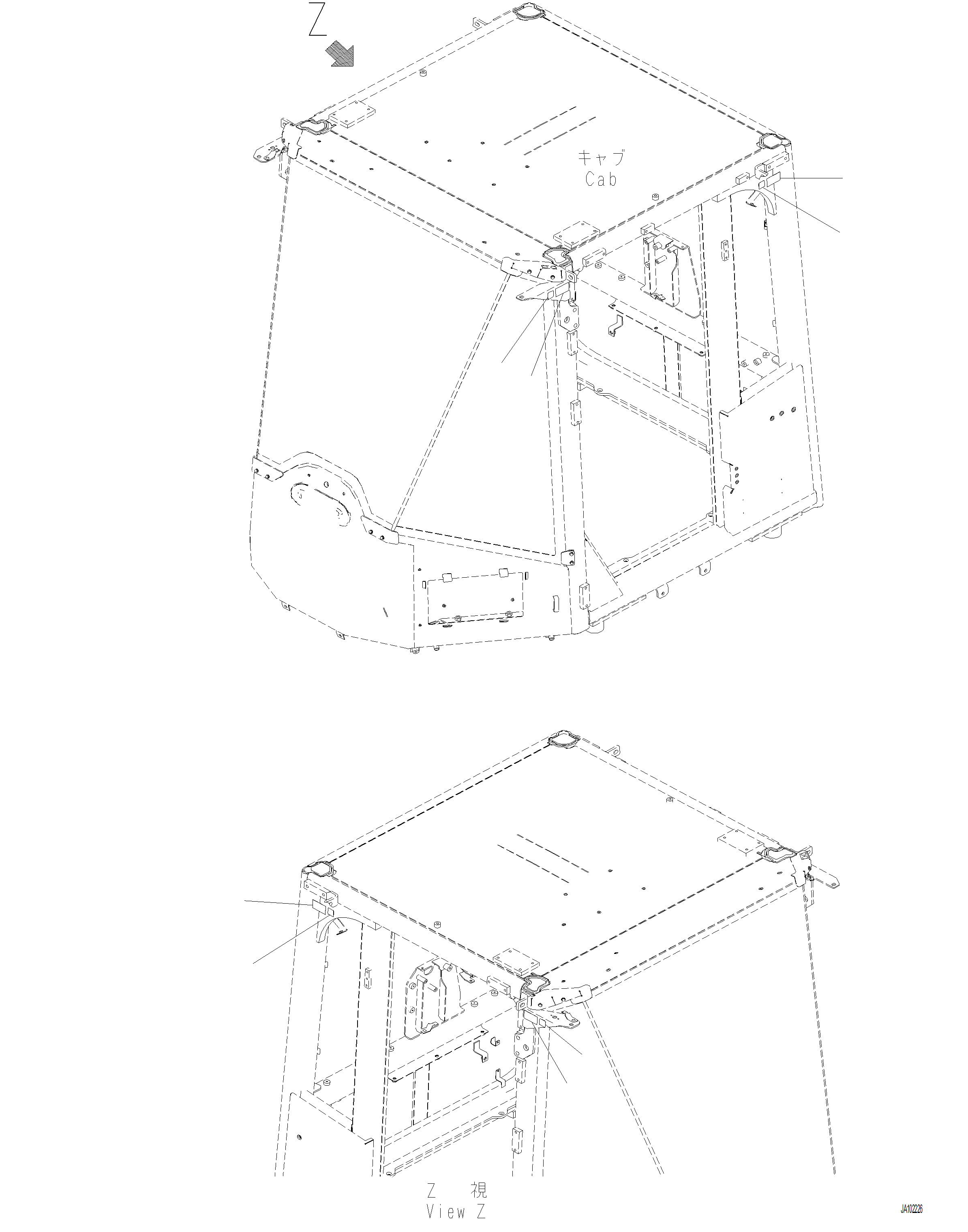 Wheel Loaders Komatsu / WA480-8 SN A48001-UP(WA480-8) / U0710-001001 MARK TIE-OFF(U-024 : U0710-001001)