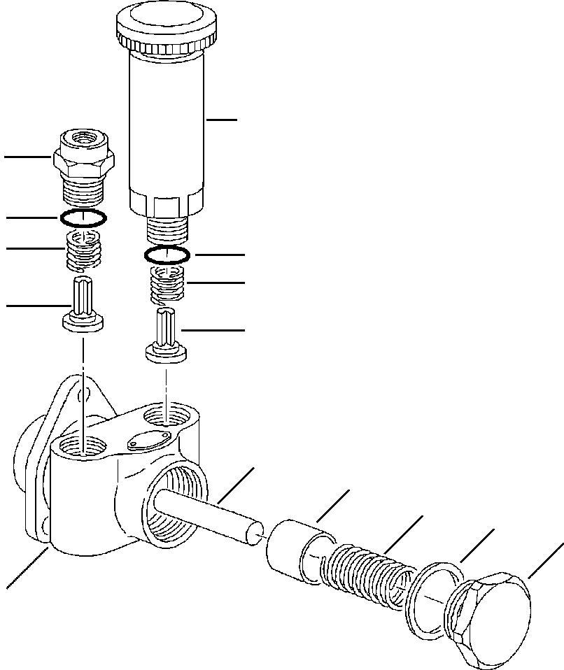 Komatsu parts book diagram for WB140PS-2N S/N A40034-UP: FIG. A0133-01A2  ENGINE - FEED PUMP