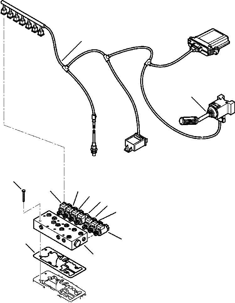 Komatsu parts book diagram for WB140PS-2N S/N A40034-UP: FIG. F3300-11A8 TRANSMISSION - SHIFT SYSTEM
