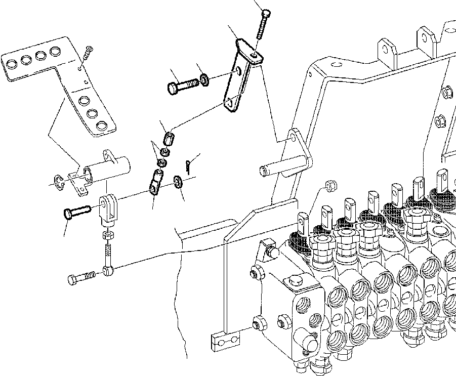 Backhoeloaders Komatsu / WB150PS-2N S/N A70001-A70009(WB150P2N) / FIG. K4540-01A0 CAPACITY REGULATOR(K-030 : K4540-01A0)