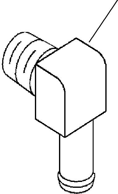 Komatsu parts book diagram for WB156-5 BACKHOE LOADER S/N A63001-UP: A4215-A1A4 FUEL INLET FITTING