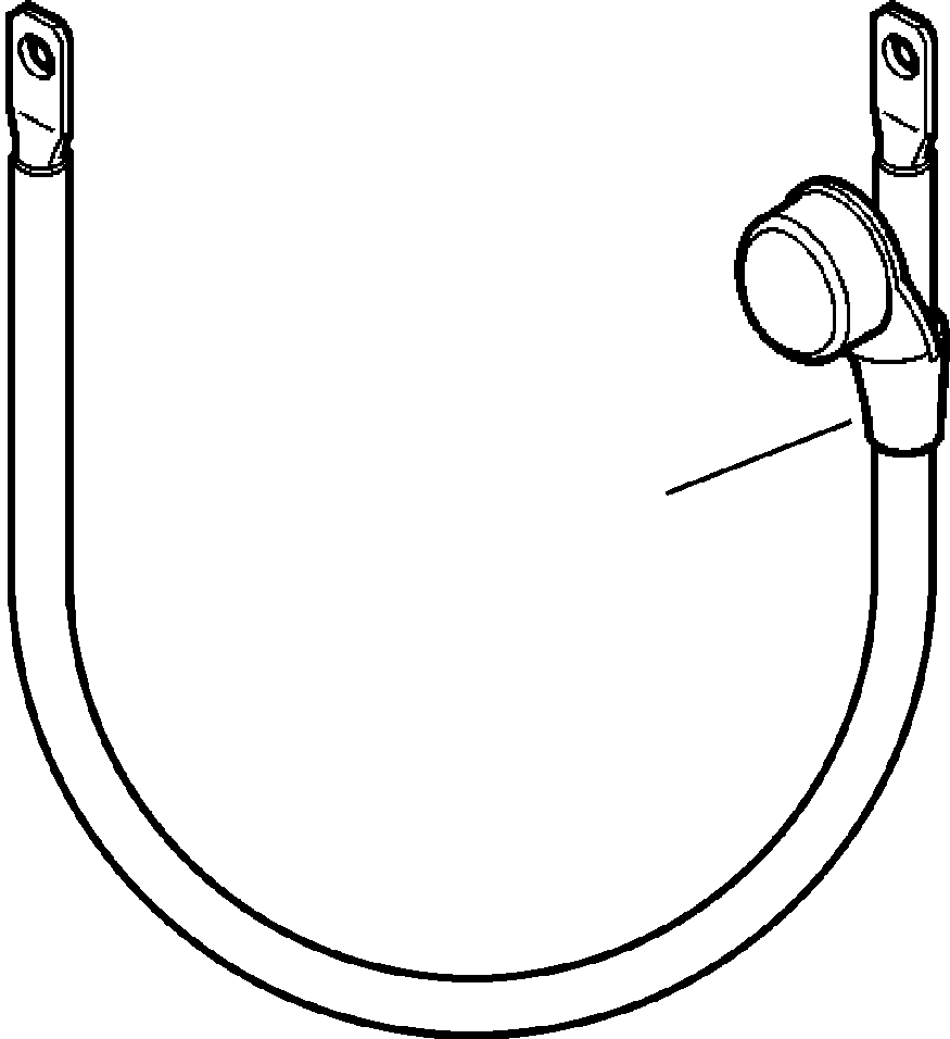 Komatsu parts book diagram for WB156-5 BACKHOE LOADER S/N A63001-UP: E1402-01A0 AIR INTAKE HEATER JUMPER CABLE