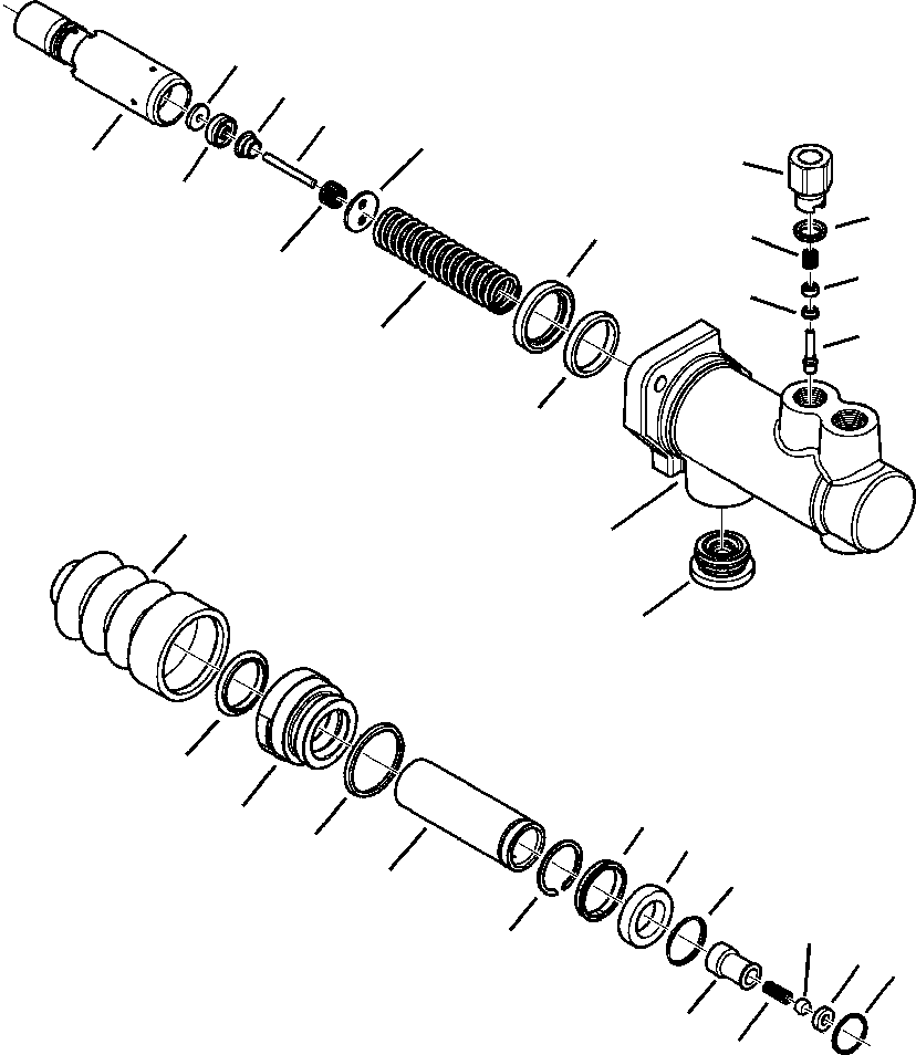 Komatsu parts book diagram for WB156-5 BACKHOE LOADER S/N A63001-UP: K4201-01A0 BRAKE PUMP