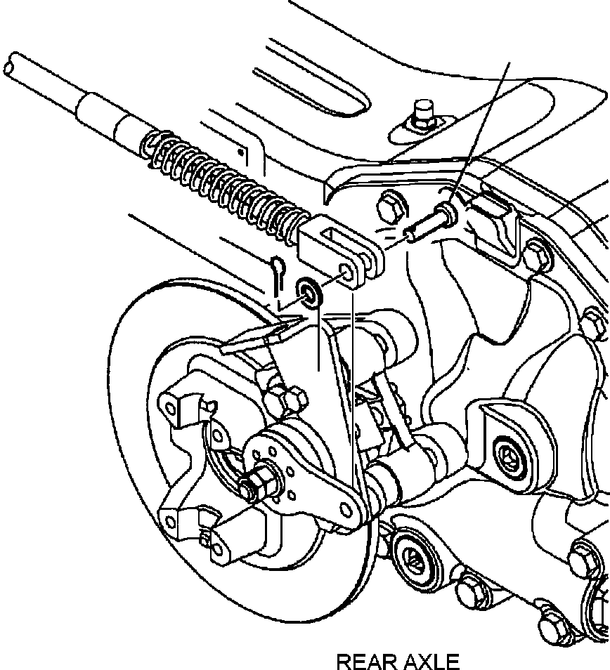 Komatsu parts book diagram for WB156-5 BACKHOE LOADER S/N A63001-UP: K4400-01A1 PARKING BRAKE CONTROL