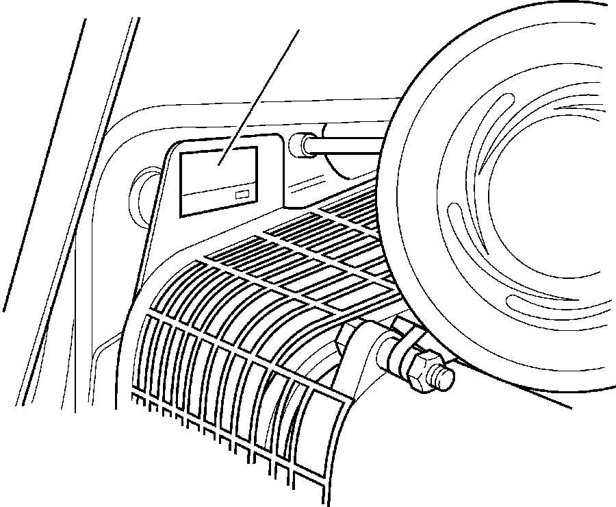 Komatsu parts book diagram for WB156-5 BACKHOE LOADER S/N A63001-UP: U9004-01A0 DECALS AIR CONDITIONING GAS