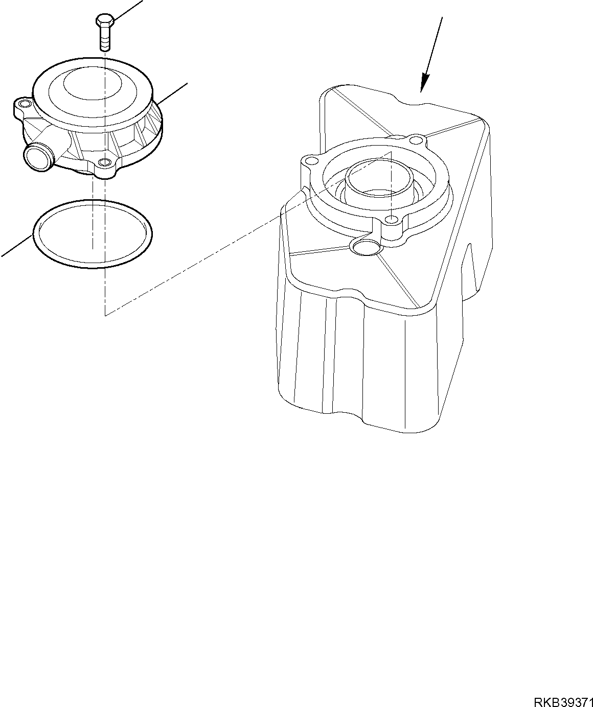 Komatsu parts book diagram for WB93S-5E0 S/N F20466- UP: CYLINDER HEAD COVERS (2/2)