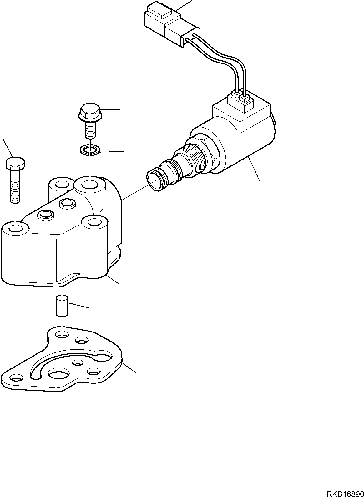 Komatsu parts book diagram for WB93S-5E0 S/N F20466- UP: TRANSMISSION (10/11)