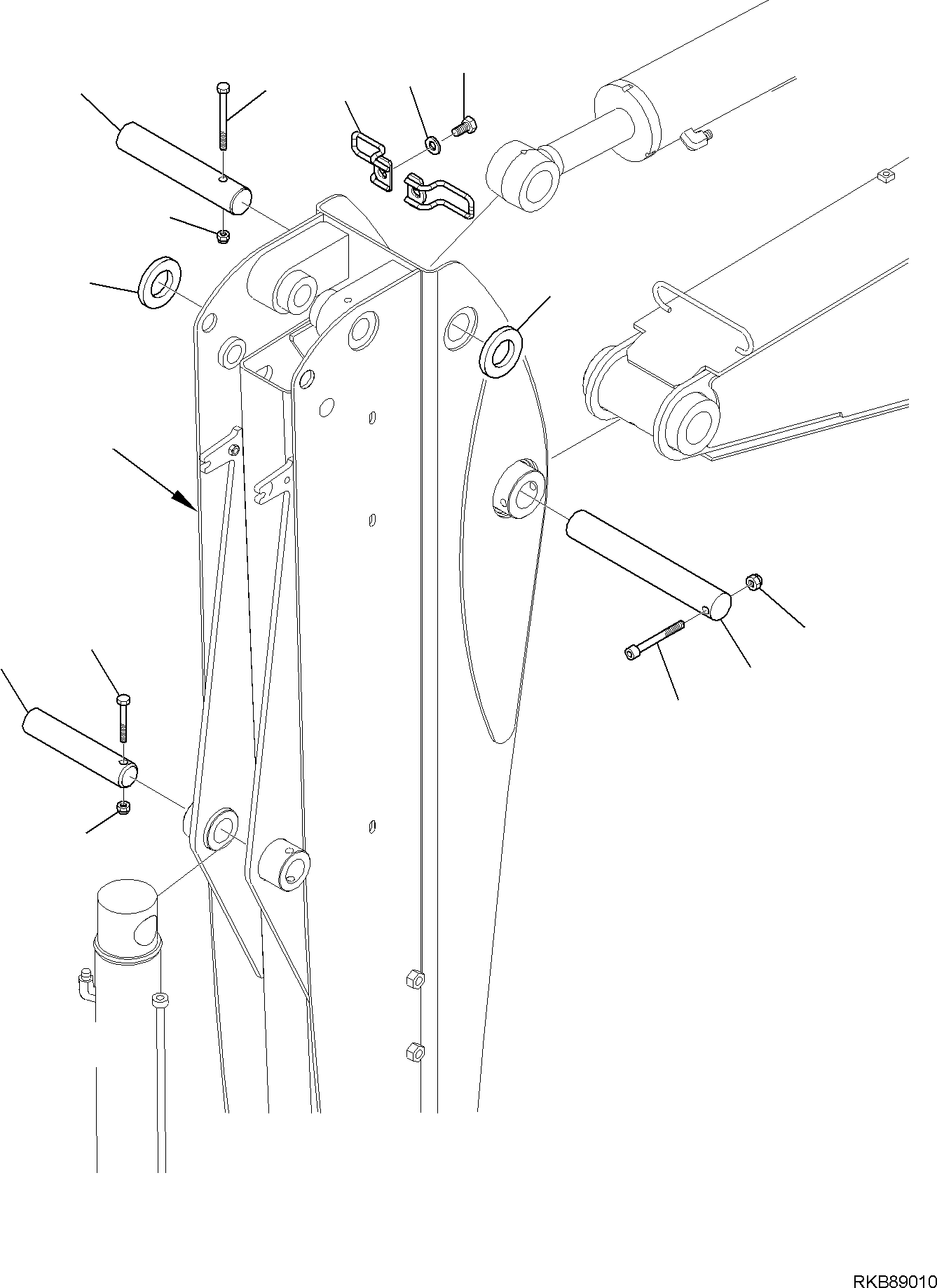 Backhoeloaders Komatsu / WB97R-5E0 S/N F80211 - UP(WB97R5E1) / TELESCOPIC ARM (2/2)(G-7515 : 7515)