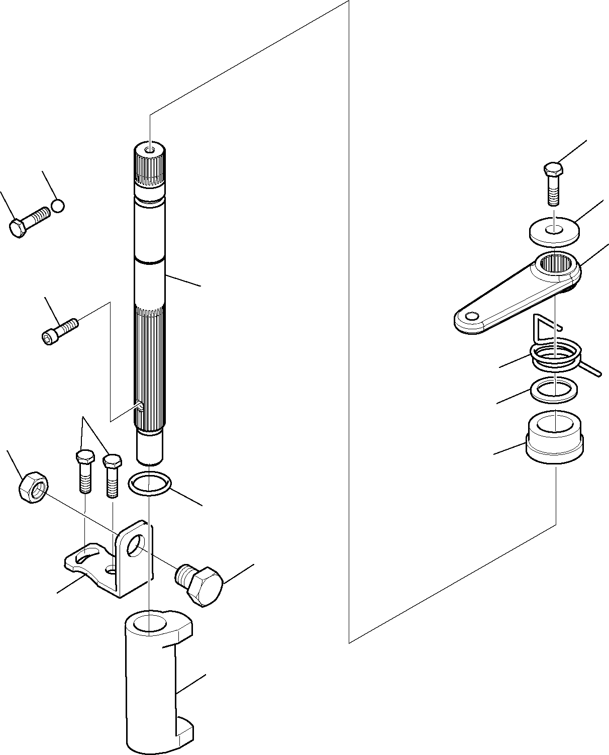 Komatsu parts book diagram for WB97S-5 S/N F00003-Up: REAR AXLE (7/10)