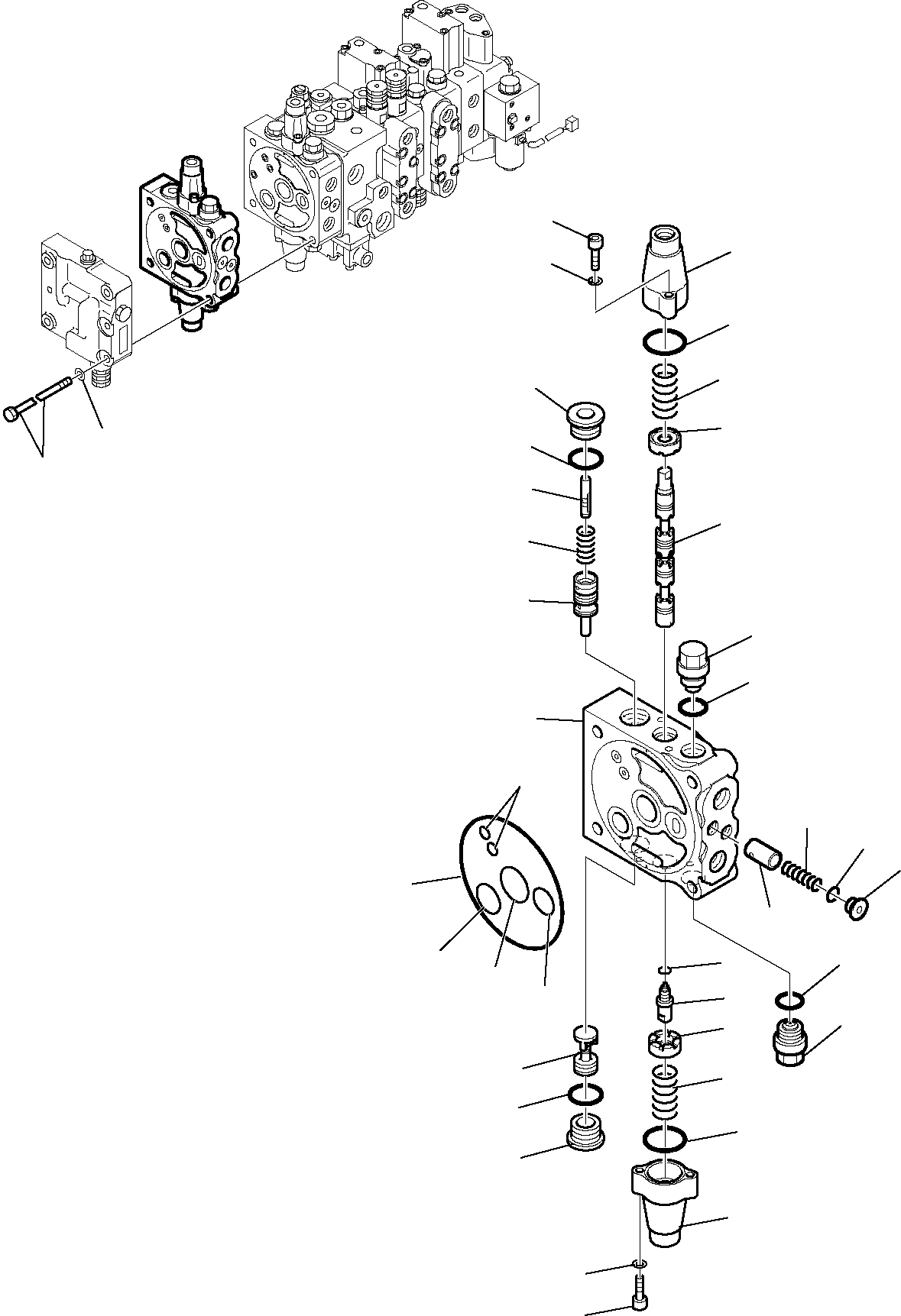 Backhoeloaders Komatsu / WB97S-5 S/N F00003-Up(WB97S5) / SIDE DIGGING BOOM ELEMENT(G-0405 : 6298)