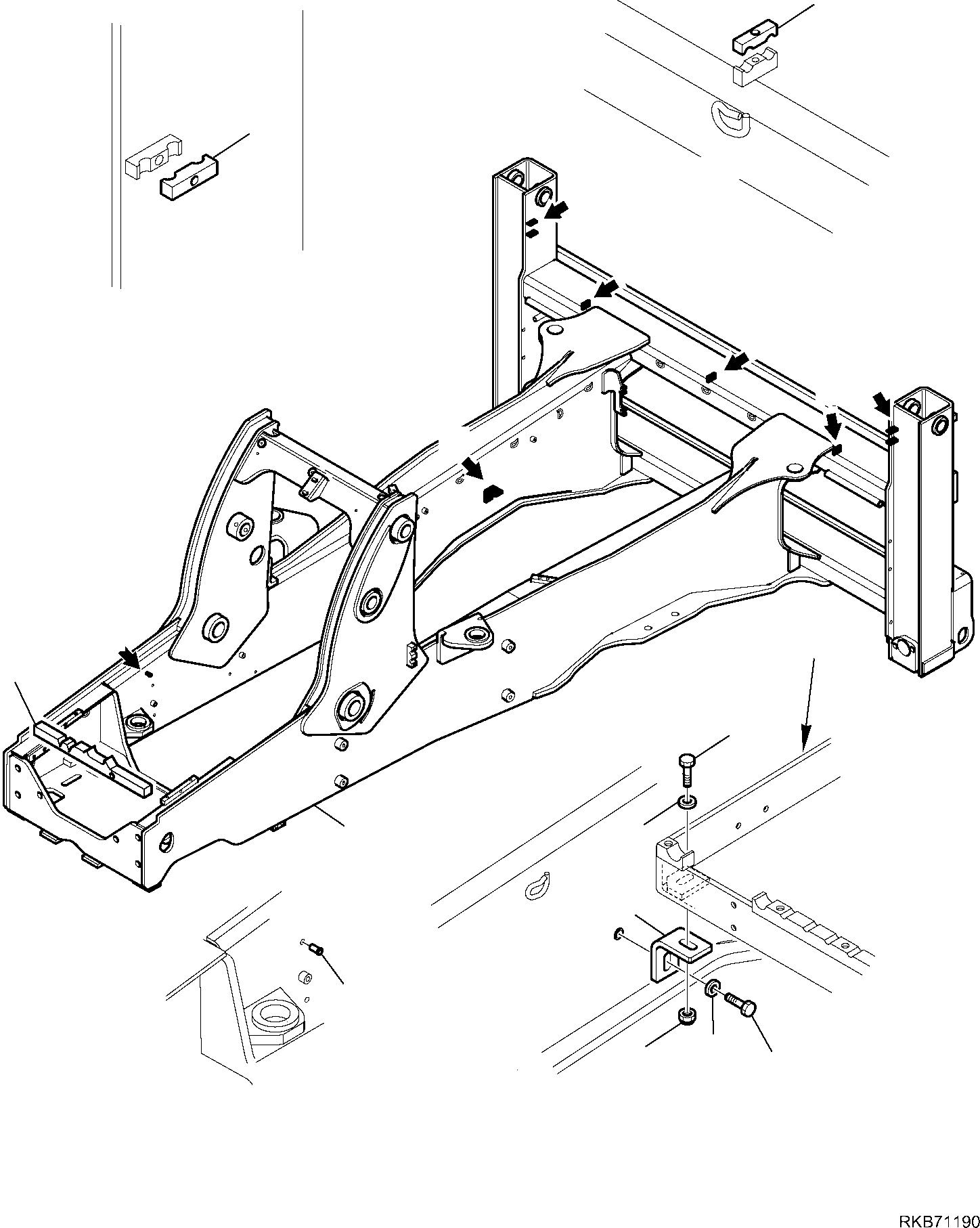 Backhoeloaders Komatsu / WB97S-5E0 S/N F30541 AND F30542 (RUSSIA SPECIFICATION TIER 2 ENG. INSTALLED)(WB97S5RU) / FRAME(C-3000 : 3000)