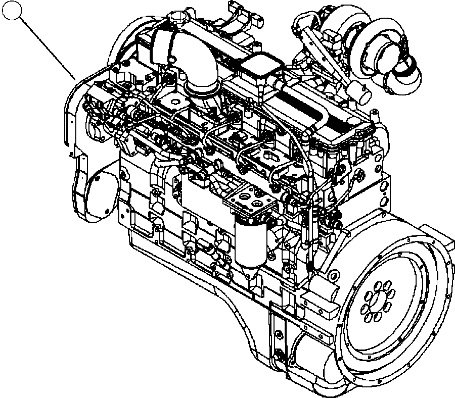 Forestry Komatsu / XT445L-3 A3101 - UP(XT445L-3) / A9101-A2A2 ENGINE ASSEMBLY(A-006 : A9101-A2A2)