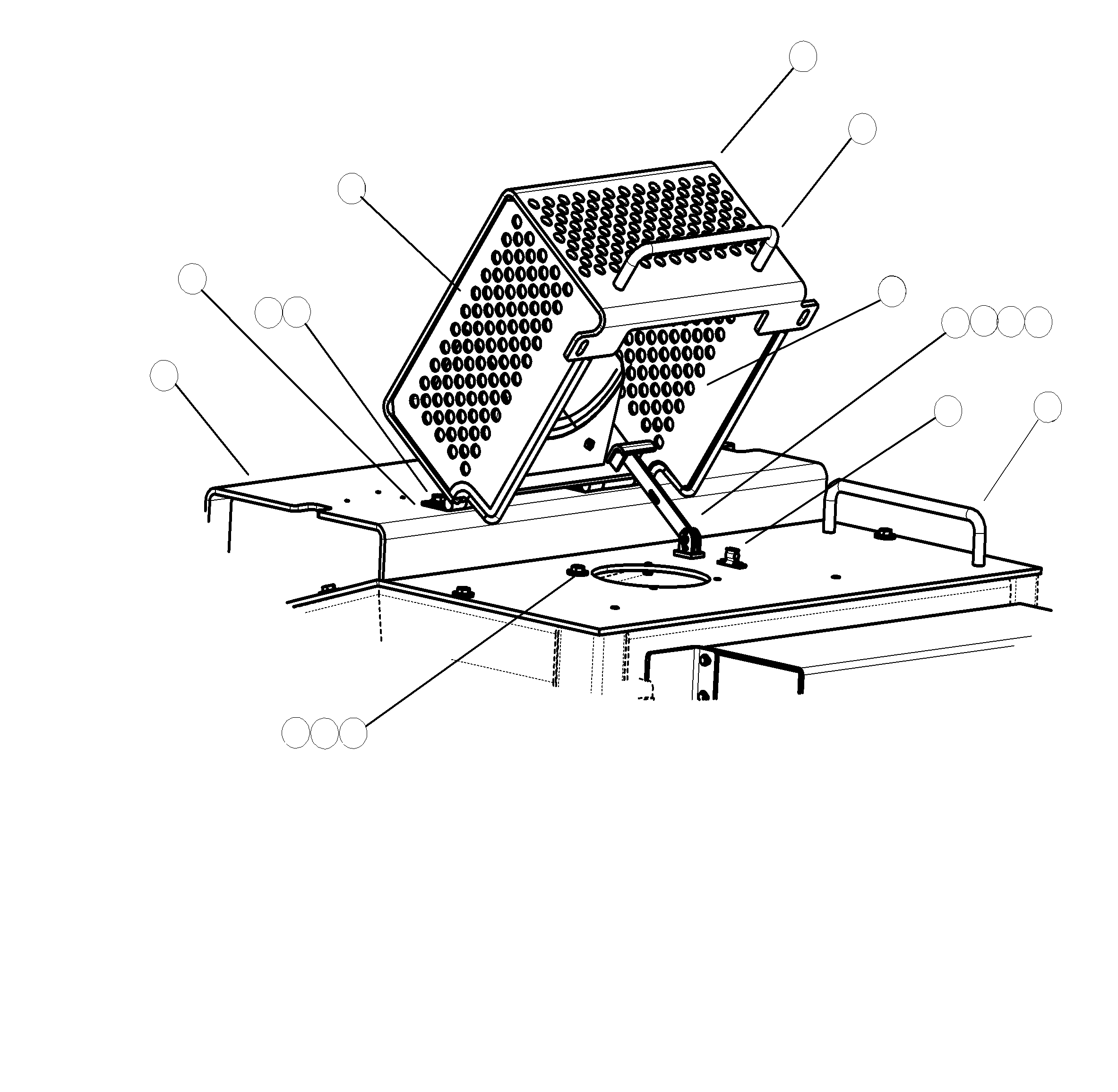 Forestry Komatsu / XT445L-3 A3101 - UP(XT445L-3) / J0125-02A0 AIR INTAKE COVER(J-004 : J0125-02A0)