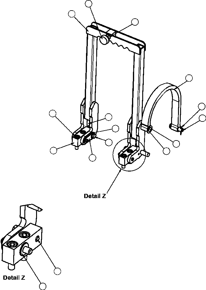 Forestry Komatsu / XT445L-3 A3101 - UP(XT445L-3) / K0204-01A0 OPERATORS CAB EXTERIOR SWING STEP(K-026 : K0204-01A0)