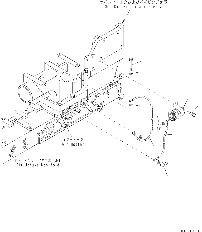 Excavators Komatsu / PC400-7(-50) S/N Y400001-UP(ZEPB000901) / HEATER SWITCH(#311768-)(|AAA0028 : |AAA0028)