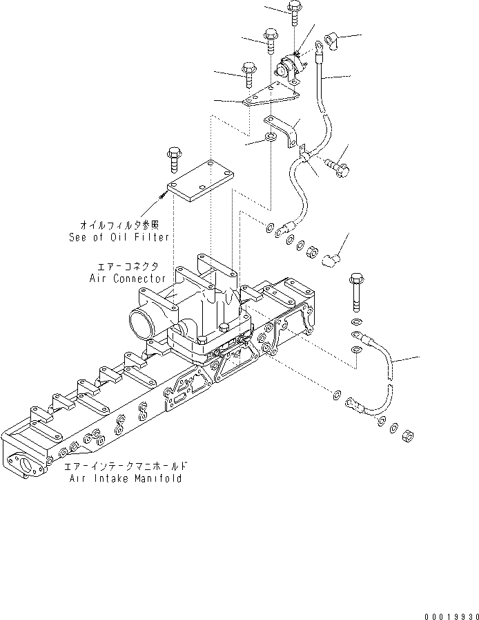 Excavators Komatsu / PC400-7(-50) S/N Y400001-UP(ZEPB000901) / HEATER SWITCH(#313158-)(|AAA0030 : |AAA0030)