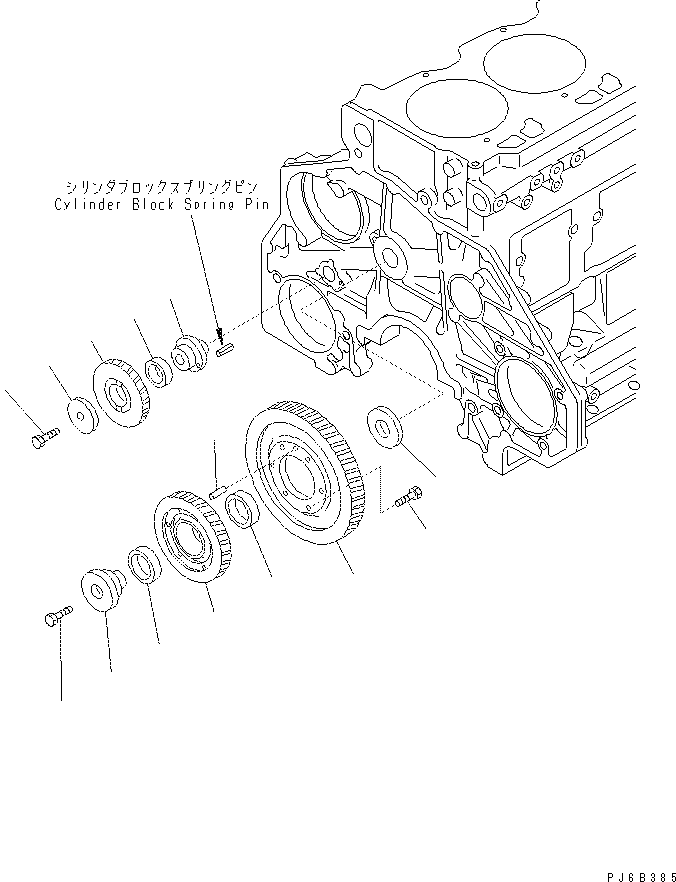 Excavators Komatsu / PC400-7(-50) S/N Y400001-UP(ZEPB000901) / IDLER GEAR(#310352-)(|AAA0095 : |AAA0095)