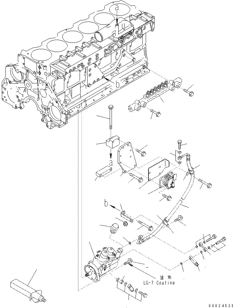 Excavators Komatsu / PC400-7(-50) S/N Y400001-UP(ZEPB000901) / FUEL SUPPLY PUMP AND COMMON RAIL (LOW VISCOSITY FUEL SPEC.)(#313758-)(|AAA0181 : |AAA0181)