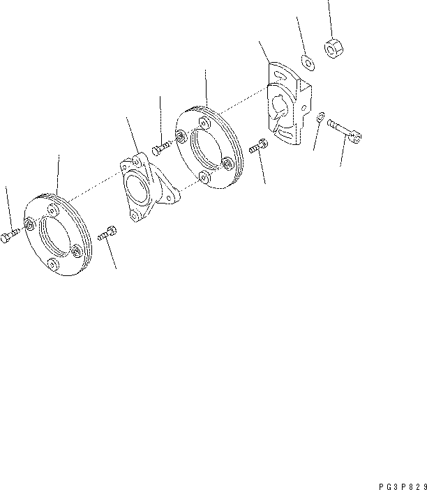 Excavators Komatsu / PC400-7(-50) S/N Y400001-UP(ZEPB000901) / FUEL INJECTION PUMP (COUPLING) (INNER PARTS)(#311251-)(|AAA0250 : |AAA0250)