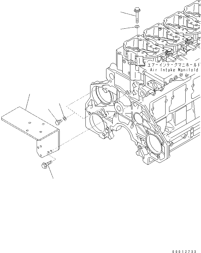 Excavators Komatsu / PC400-7(-50) S/N Y400001-UP(ZEPB000901) / WATER PIPING BLIND PLUG (FOR WITHOUT CORROSION RESISTOR)(#323077-)(|AAA0347 : |AAA0347)