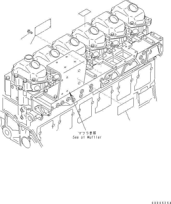 Excavators Komatsu / PC400-7(-50) S/N Y400001-UP(ZEPB000901) / NAME PLATE AND CAUTION (JAPANESE-ENGLISH)(#310521-)(|AAA0479 : |AAA0479)
