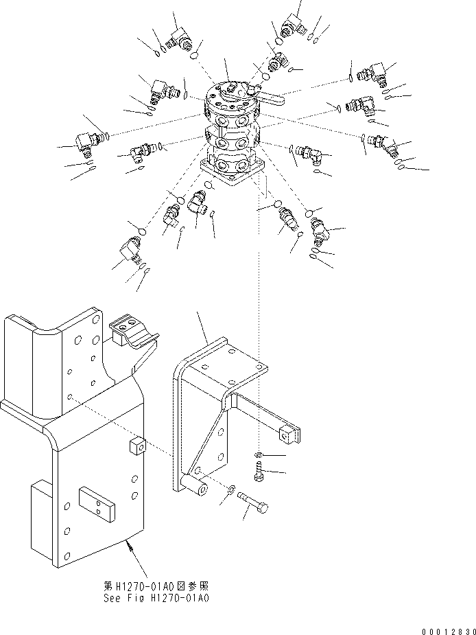 Excavators Komatsu / PC400-7(-50) S/N Y400001-UP(ZEPB000901) / MULTI CONTROL PATTERN (4 WAY) (1 ACTUATOR)(|ZH00078 : |ZH00078)