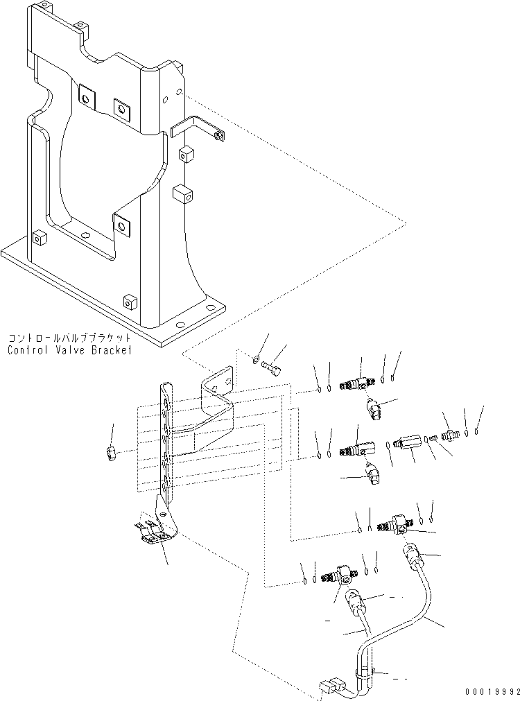 Excavators Komatsu / PC400-7(-50) S/N Y400001-UP(ZEPB000901) / PRESSURE SWITCH(|ZH00099 : |ZH00099)