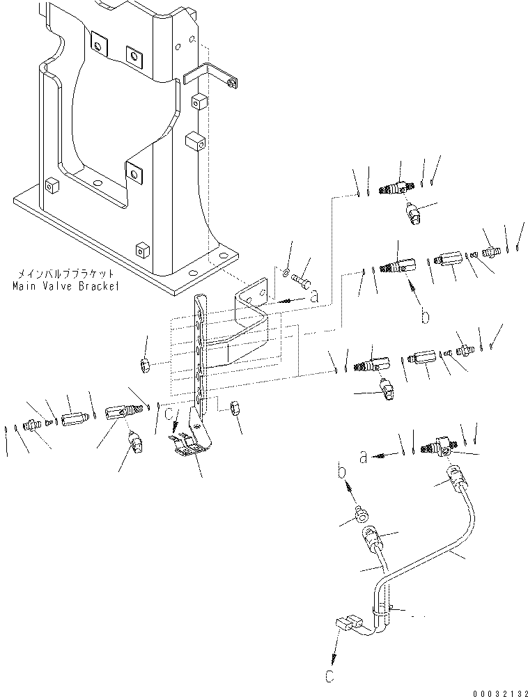 Excavators Komatsu / PC400-7(-50) S/N Y400001-UP(ZEPB000901) / PRESSURE SWITCH (FOR SLF 20M)(|ZH00101 : |ZH00101)