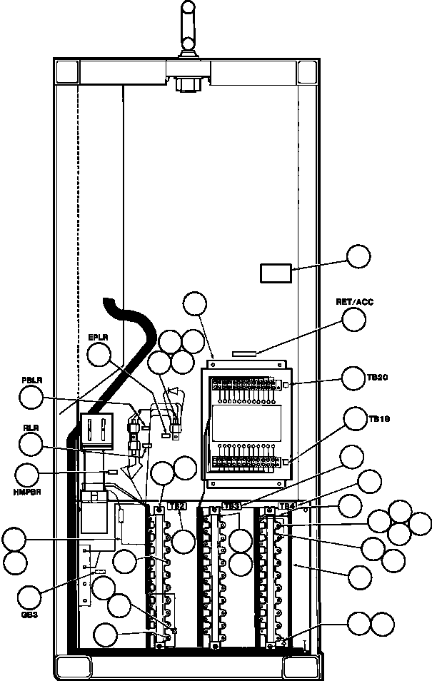 Dump Trucks Komatsu / AFE32-Q 830E S/N 31662-31663 & 31692-31693  COAL & ALLIED(afe32-q) / CONTROL CABINET WIRING - 4(220 : 40198)