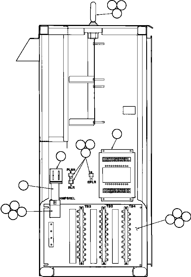 Dump Trucks Komatsu / AFE32-Q 830E S/N 31662-31663 & 31692-31693  COAL & ALLIED(afe32-q) / CONTROL CABINET ASSEMBLY - 4(244 : 40029)