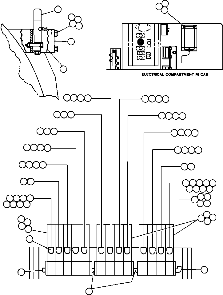 Dump Trucks Komatsu / AFE32-Q 830E S/N 31662-31663 & 31692-31693  COAL & ALLIED(afe32-q) / AUTOMATIC LUBRICATION SYSTEM - 2 (BD0032)(400 : 40148)
