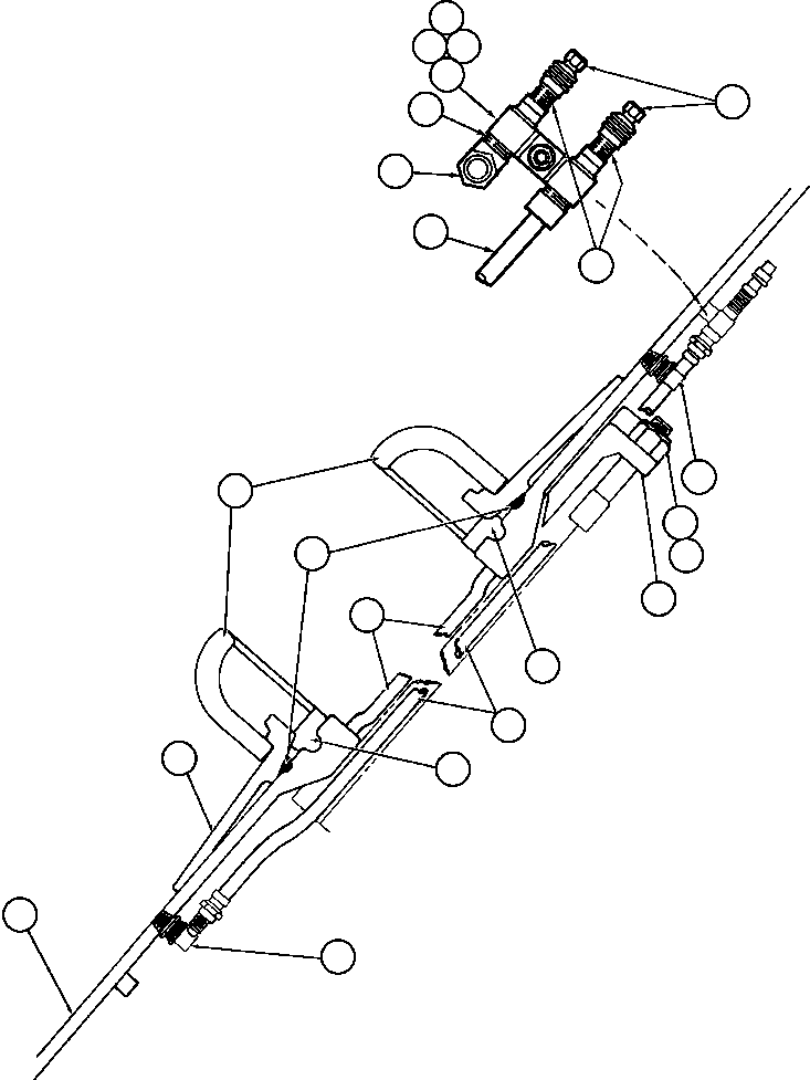 Komatsu parts book diagram for AFE42-J 630E S/N 32081-32084 MT. LEYSHON: REAR WHEEL & MOUNTING