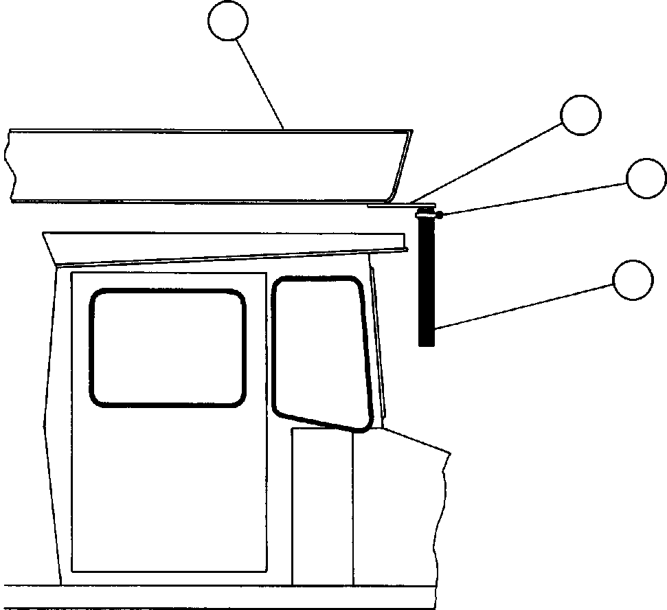 Komatsu parts book diagram for AFE42-J 630E S/N 32081-32084 MT. LEYSHON: BODY POSITION INDICATOR INSTL