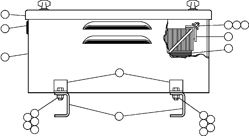 Komatsu parts book diagram for AFE42-J 630E S/N 32081-32084 MT. LEYSHON: BATTERY BOX & COVER