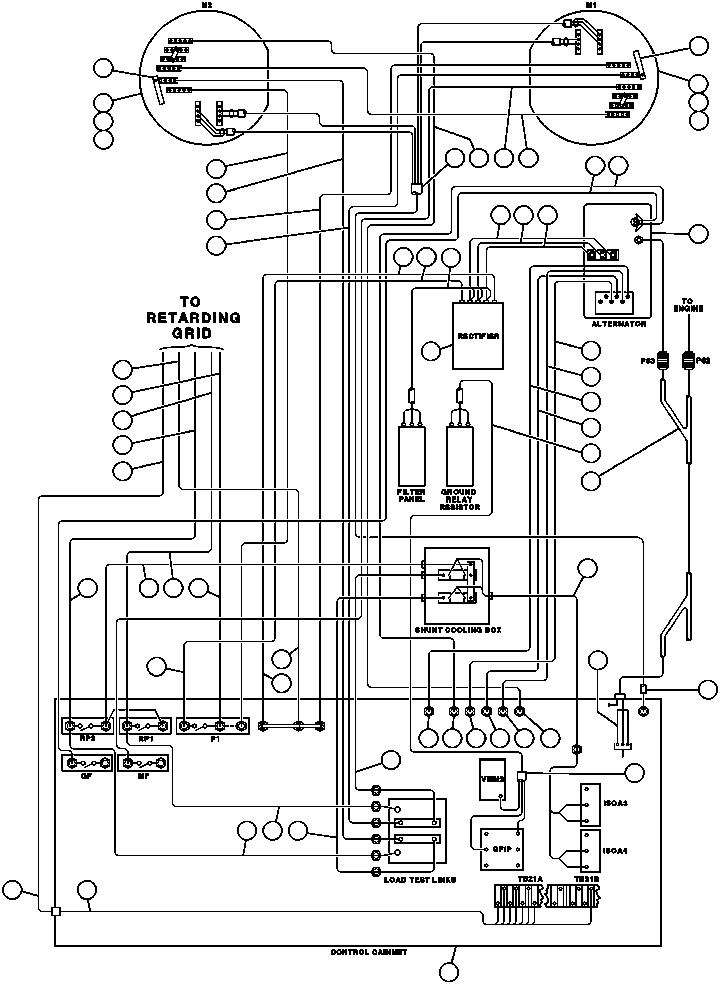 Dump Trucks Komatsu / AFE42-Q 630E S/N 32418 LEIGHTON(afe42-q) / ELECTRIC POWER COMPONENTS WIRING - 1(210 : 30663)