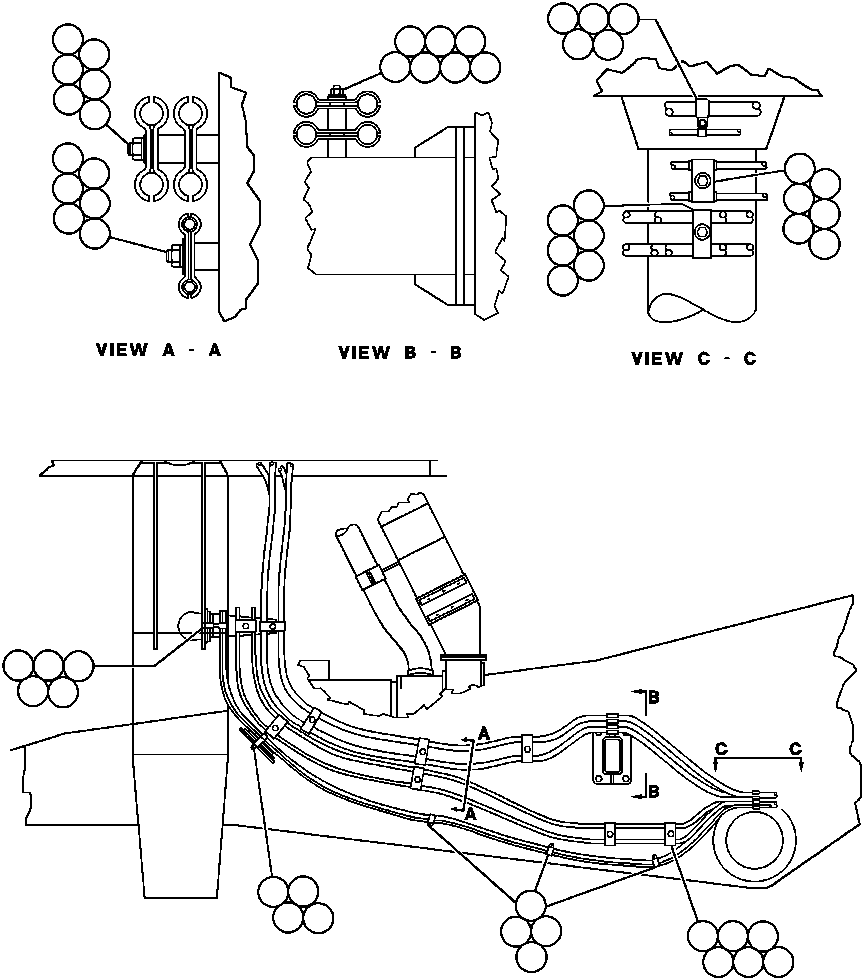 Dump Trucks Komatsu / AFE42-Q 630E S/N 32418 LEIGHTON(afe42-q) / POWER WIRING INSTALLATION - 2(242 : 30737)