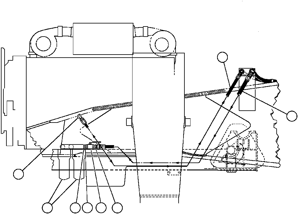 Dump Trucks Komatsu / AFE42-Q 630E S/N 32418 LEIGHTON(afe42-q) / ENGINE FUEL PIPING(362 : 35403)