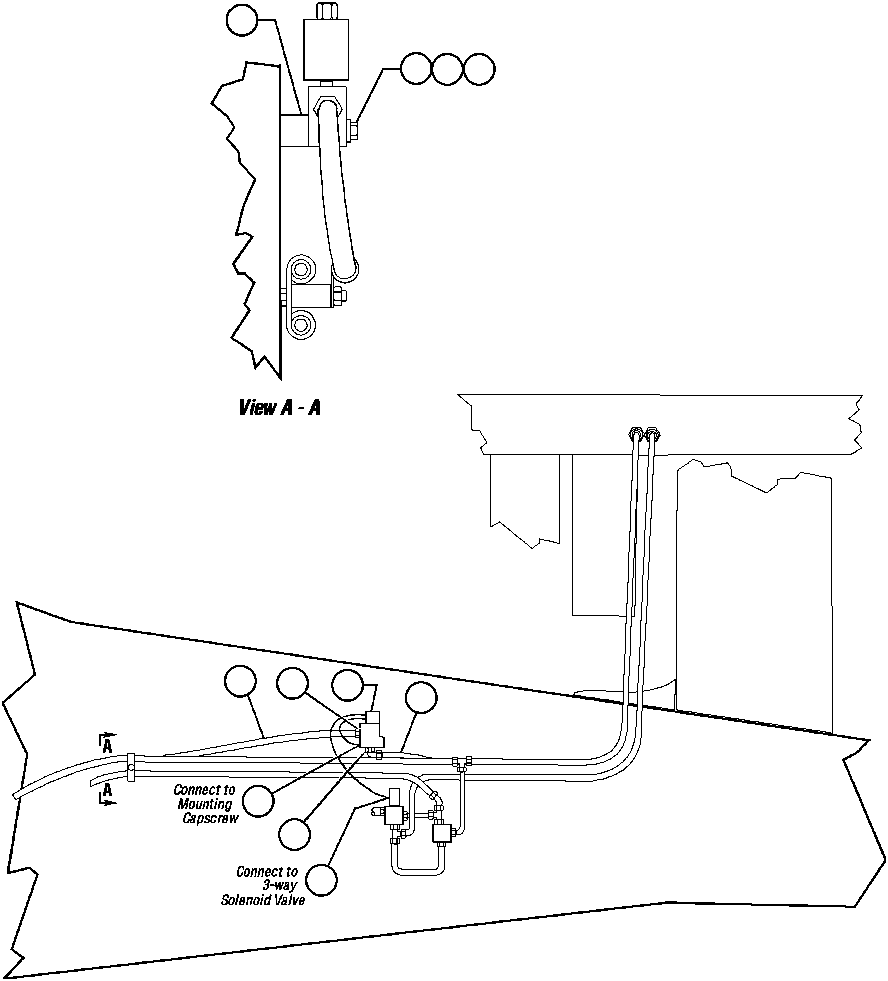 Dump Trucks Komatsu / AFE42-Q 630E S/N 32418 LEIGHTON(afe42-q) / HOIST CYLINDER ANTI-FLOAT UP INSTL (MK3591)(446 : 30753)