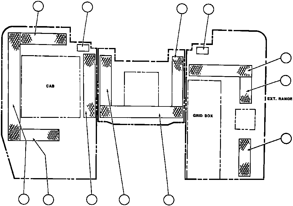 Komatsu parts book diagram for AFE43-AR 685E S/N 32278 BLAIR ATHOL: SAFETY WALK