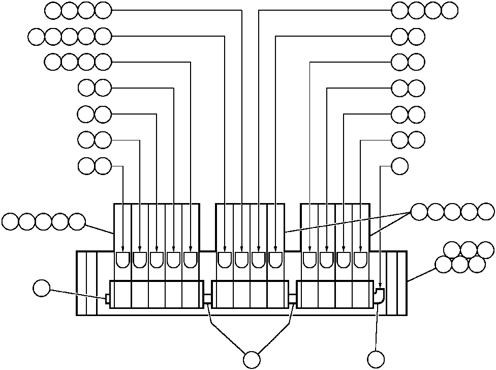 Komatsu parts book diagram for AFE43-AR 685E S/N 32278 BLAIR ATHOL: AUTOMATIC LUBRICATION SYSTEM - 2