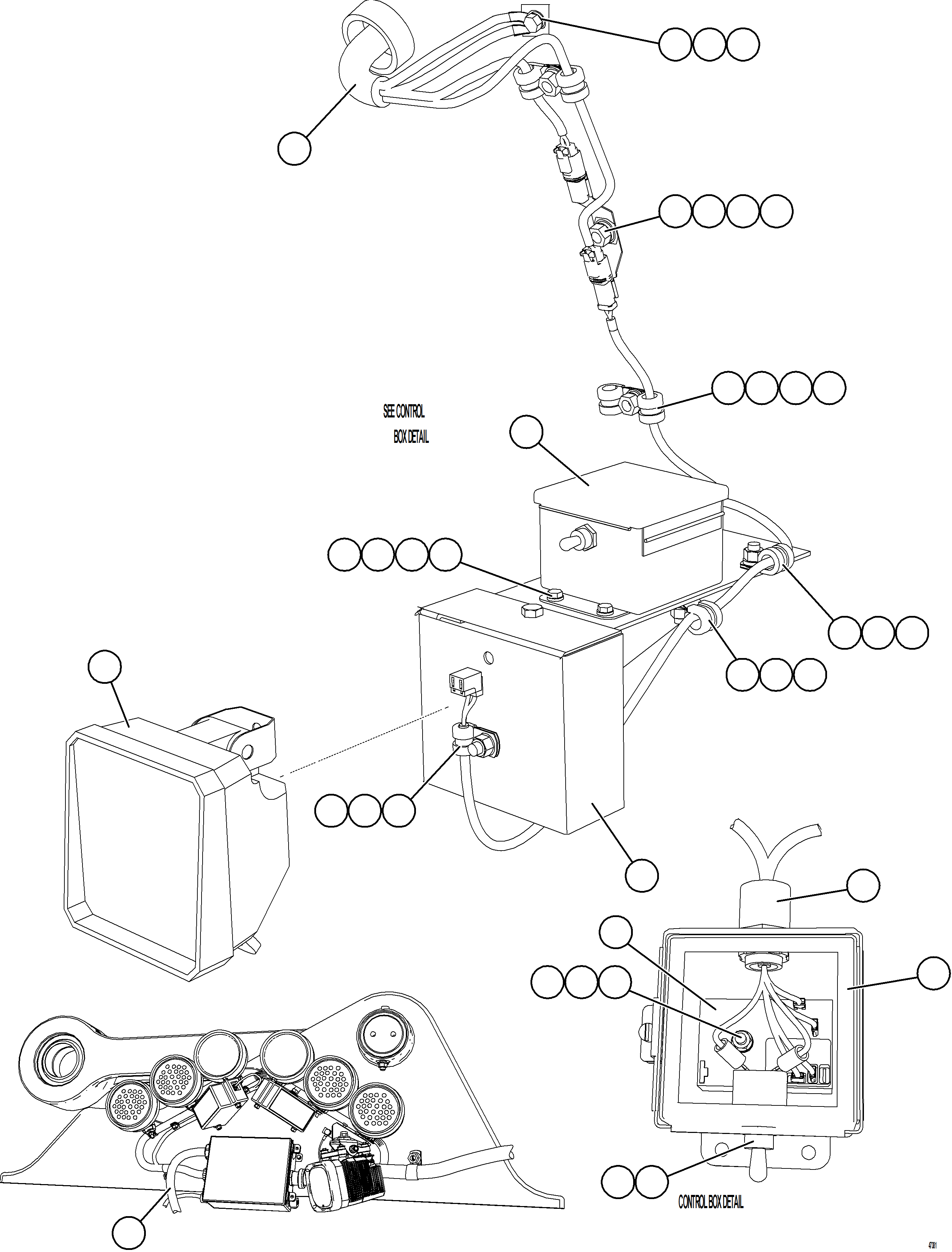 Komatsu parts book diagram for AFE57-KF 830E-1AC S/N A41142  MODERN MACHINERY: AXLE SERVICE LIGHT
