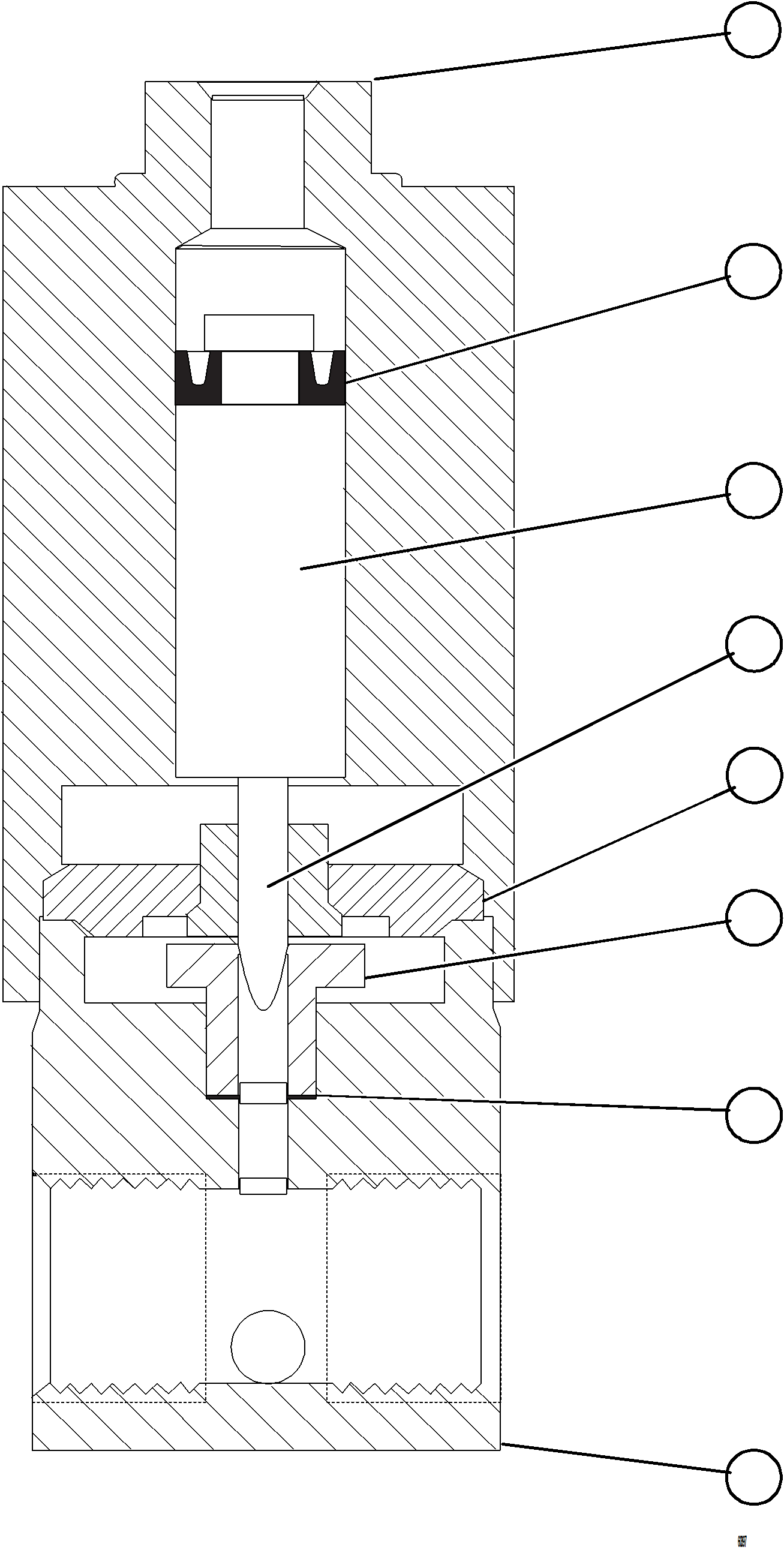 Komatsu parts book diagram for AFE57-KF 830E-1AC S/N A41142  MODERN MACHINERY: VENT VALVE ASSEMBLY    LA0912