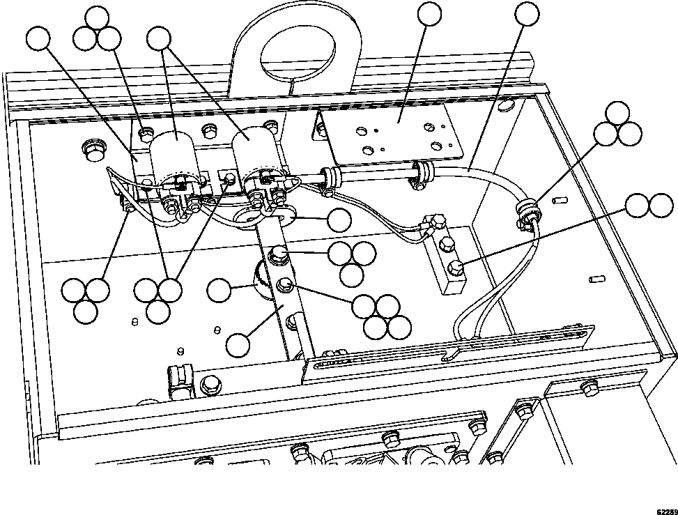 Komatsu parts book diagram for AFE59-FJ 930E-4 S/N A31661, A31664 - A31665, A31677 - A31679, A31698, A31700, A31704, A31718, A31720 & A31724  CASSERONES: BATTERY BOX   5/5