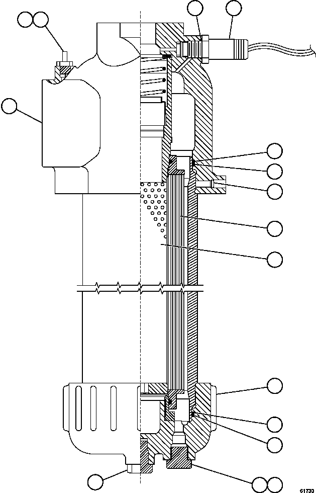 Komatsu parts book diagram for AFE59-FJ 930E-4 S/N A31661, A31664 - A31665, A31677 - A31679, A31698, A31700, A31704, A31718, A31720 & A31724  CASSERONES: HYDRAULIC FILTER - HOIST/BRAKE COOLING     XB3937