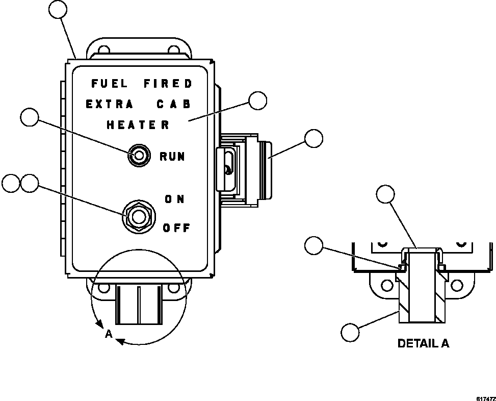 Komatsu parts book diagram for AFE59-FJ 930E-4 S/N A31661, A31664 - A31665, A31677 - A31679, A31698, A31700, A31704, A31718, A31720 & A31724  CASSERONES: CONTROL BOX ASSEMBLY    XB3086