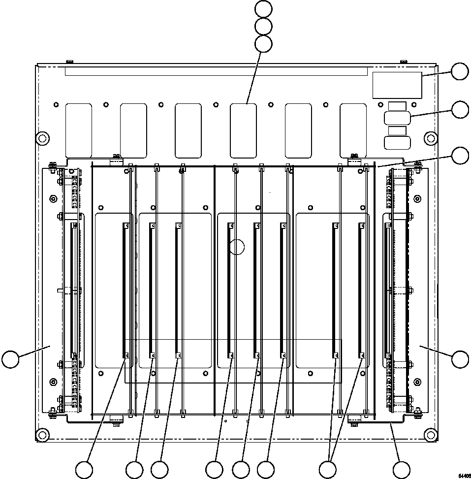 Komatsu parts book diagram for AFE59-FJ 930E-4 S/N A31661, A31664 - A31665, A31677 - A31679, A31698, A31700, A31704, A31718, A31720 & A31724  CASSERONES: PANEL - ICP   1/2      58B-43-00201