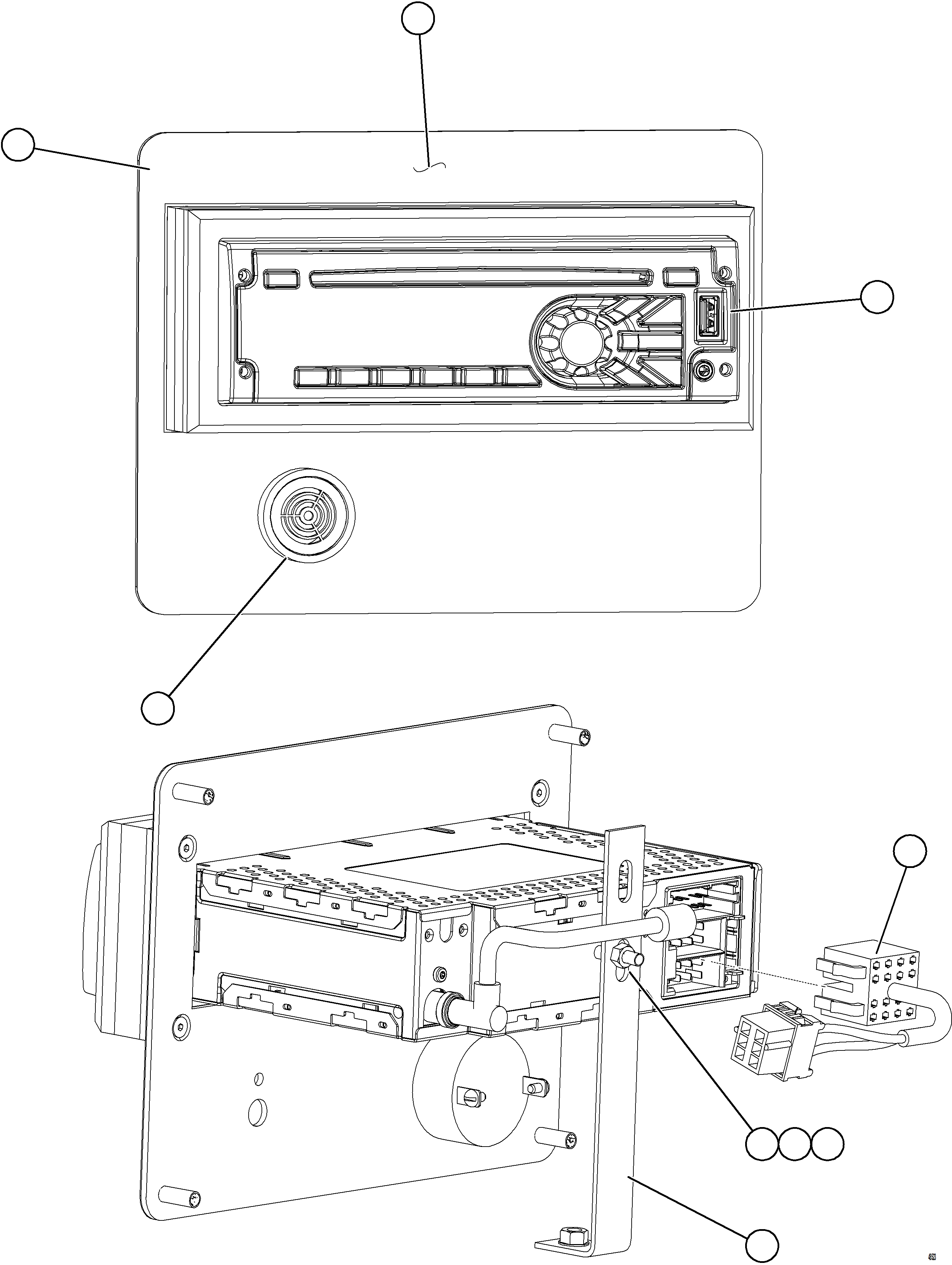 Dump Trucks Komatsu / AFE NEW / AFE59-HV 930E-4 S/N GAE2285 - UP  TECK - GLIDER KIT(afe59-hv) / RADIO MODULE(G-052 : 48523)