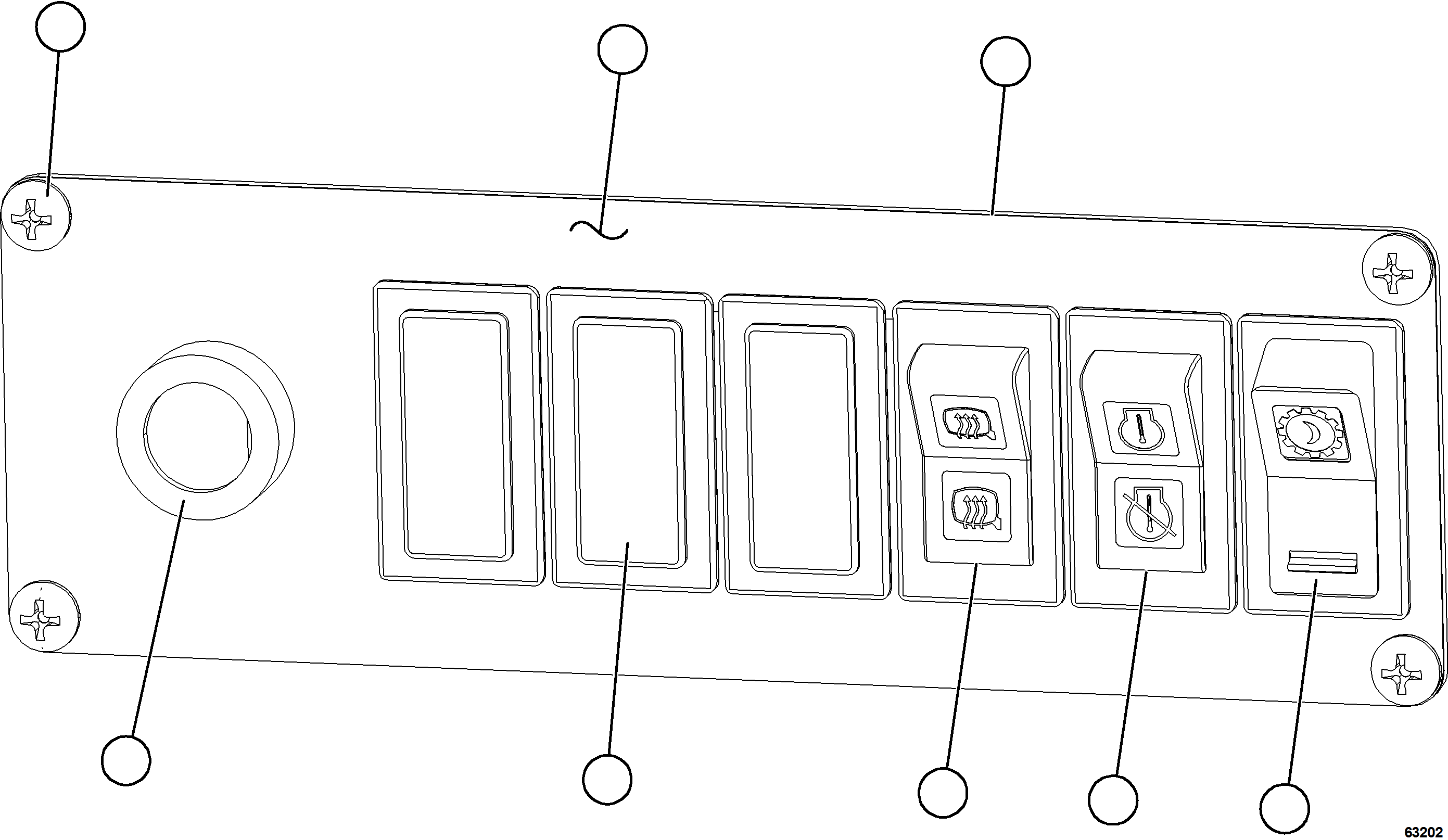 Komatsu parts book diagram for AFE73-V 980E-4 S/N A40166 - A40172  BUENAVISTA: LOWER RH DASH MODULE